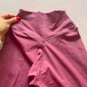 Pink Lcouture gym leggings. size small